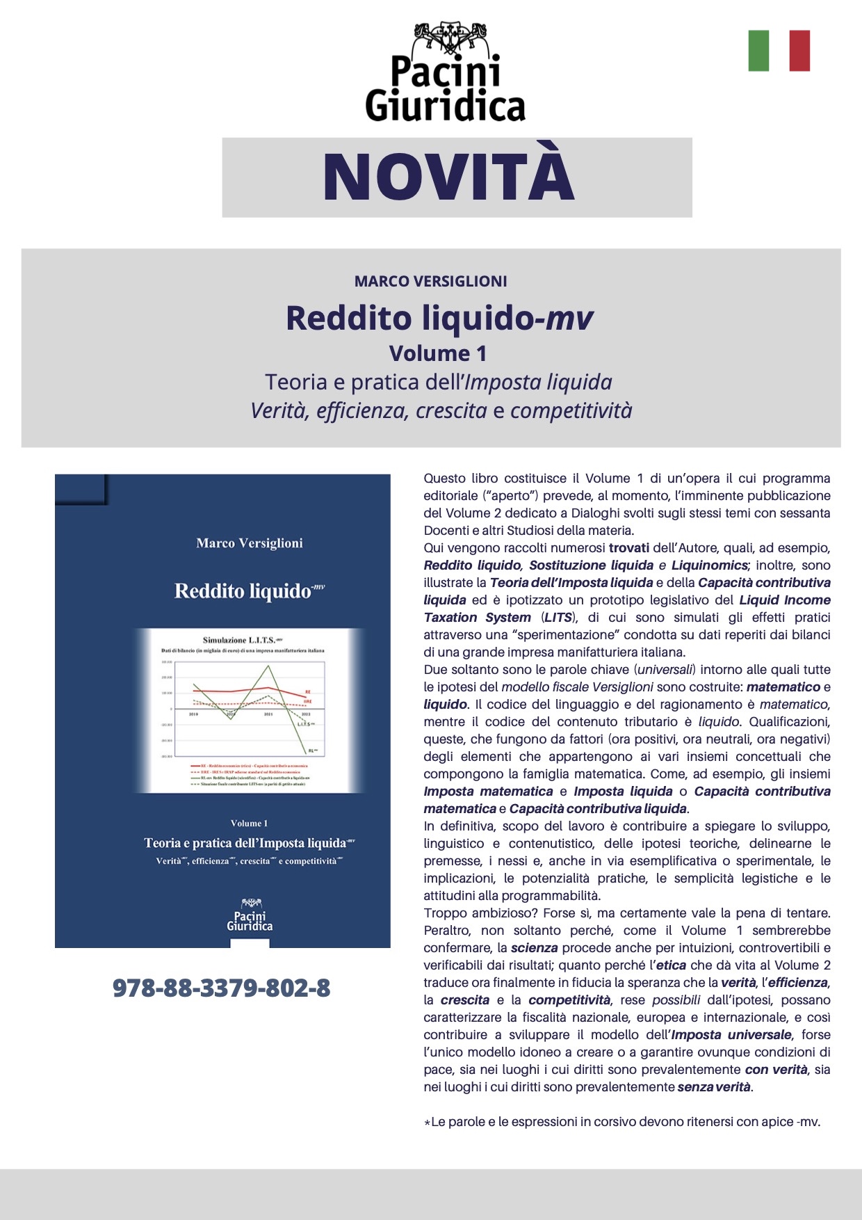 Liquid income Volume 1 - Flyer