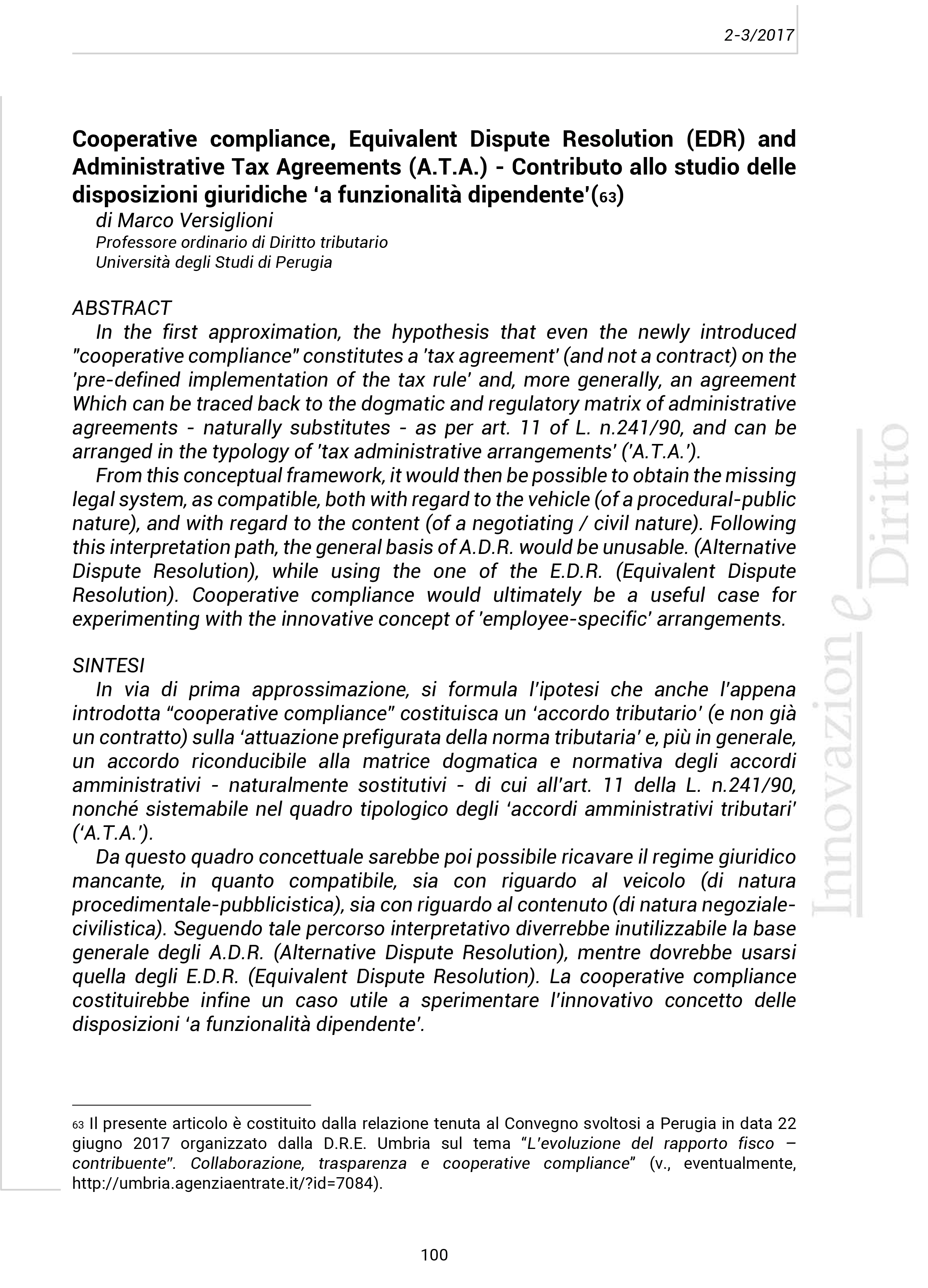 Diritto matematico - Abuso del diritto